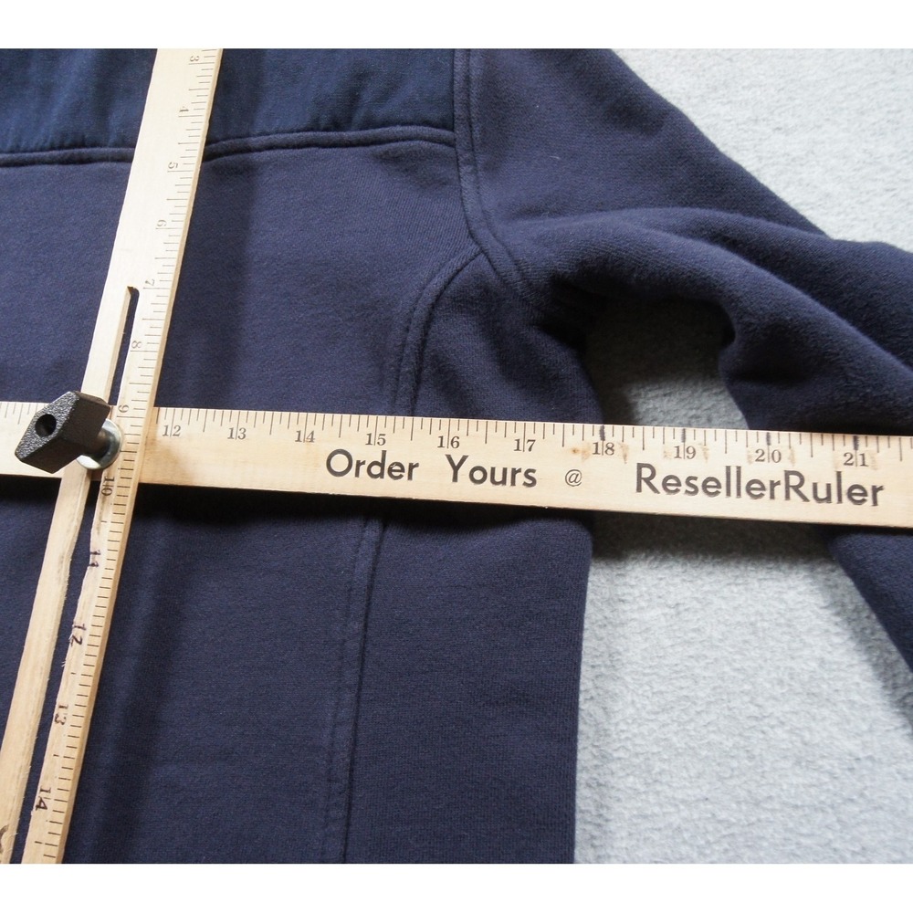 Vineyard Vines Sweatshirt Womens Small Blue 1/4 Zip Pullover Mock Neck Ladies - Picture 9 of 12
